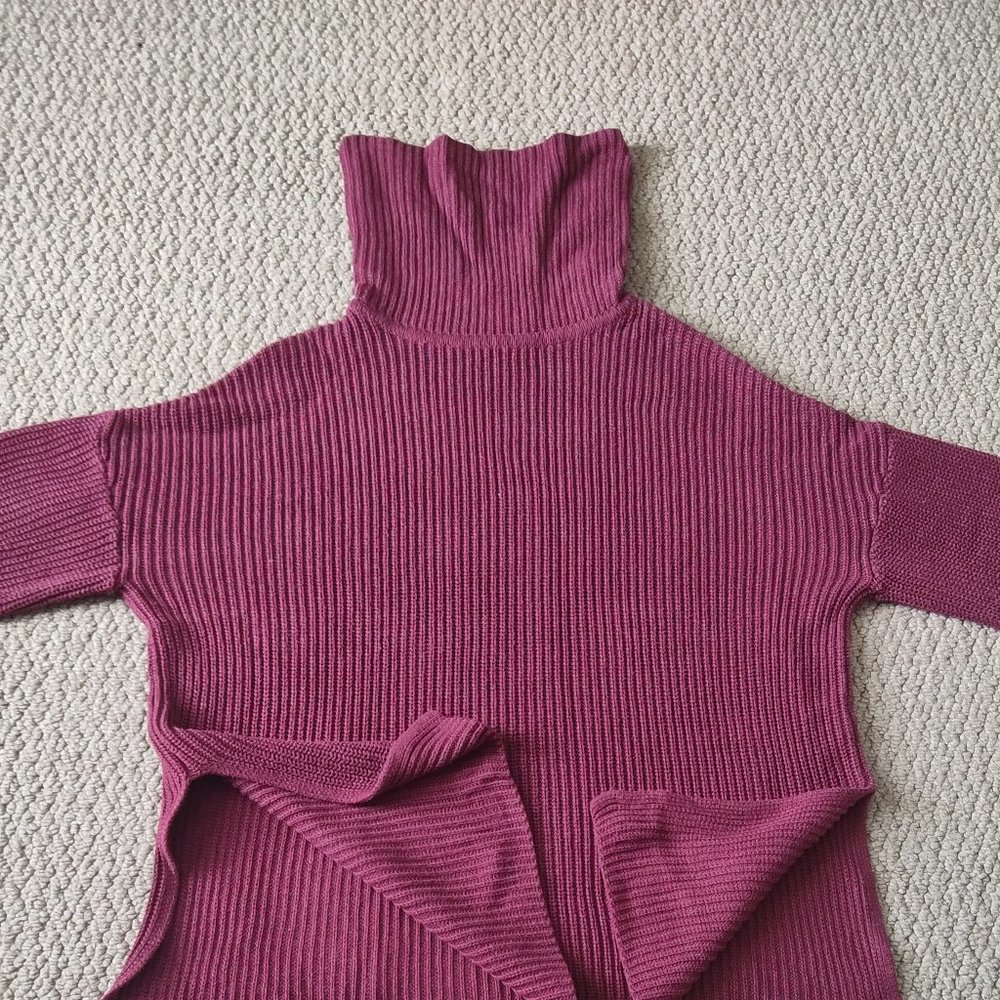 Organic Cotton Turtleneck Sweater